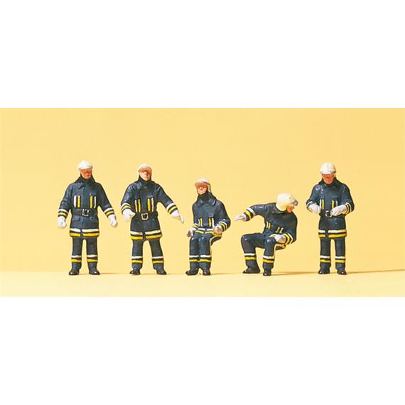 Preiser 10487 Feuerwehrmänner HO