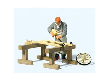 Preiser 45520 Wagner bei der Arbeit - G (1:22,5)
