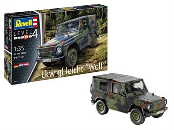 Revell 03277 Lkw gl leicht Wolf, Massstab 1:35