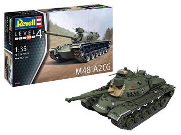 Revell 03287 M48 A2CG, Massstab 1:35