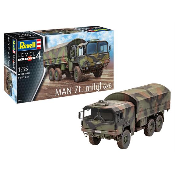 Revell 03291 MAN 7t Milgl - Maßstab 1:35