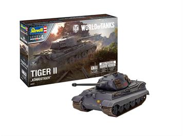 Revell 03503 Tiger II Ausf. B "Königstiger" "World of Tanks", Massstab 1:72