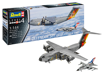 Revell 03789 Air Defender Set (Airbus A400M - Tornado) - Massstab 1:144