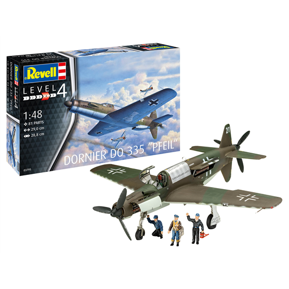 Revell 03795 Dornier Do 335 "Pfeil" - Massstab 1:48