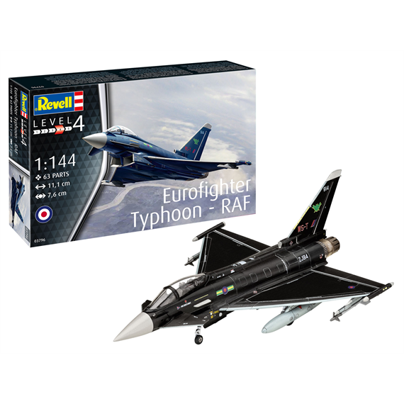 Revell 03796 Eurofighter Typhoon - RAF - Massstab 1:144