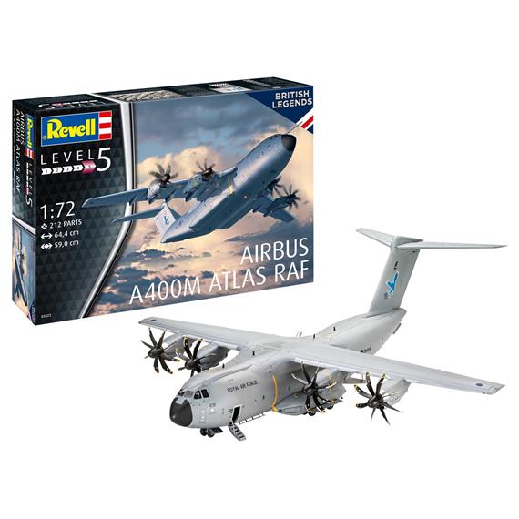 Revell 03822 Airbus A400M Atlas „RAF“ - Bausatz - Maßstab 1:72