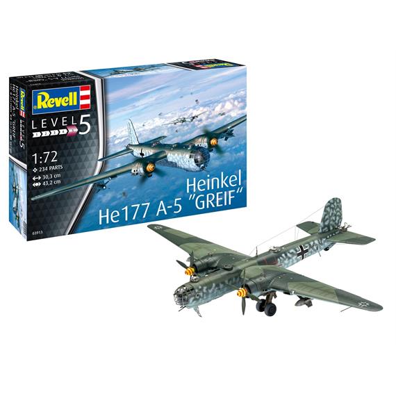 Revell 03913 Heinkel He177 A-5 Greif - Massstab (1:72)