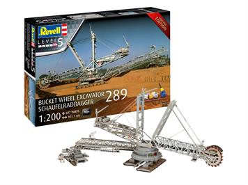 Revell 05685 Geschenkset Schaufelradbaggger 289, 1:200