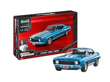 Revell 07694 Fast & Furious 1969 Chevy Camaro Yenko, Maßstab: 1:25