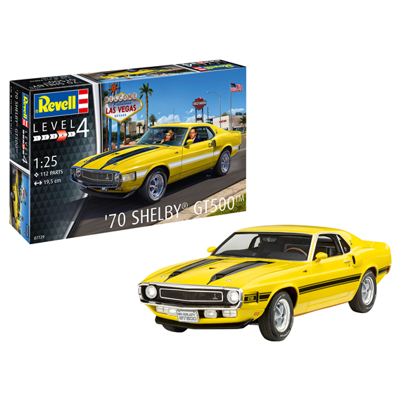 Revell 07729 '70 Shelby Mustang GT500 - Massstab 1:25