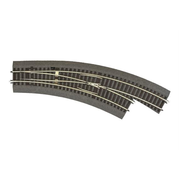 Roco 42573 Bogenweiche rechts Radius 3/4 Gummibettung - H0 (1:87)