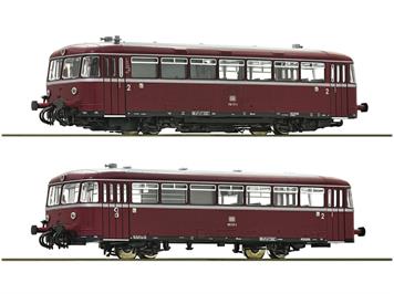 Roco 52635 Schienenbus BR 798/998, DB, Gleichstrom DC 2L, digital DCC/MM mit Sound - H0