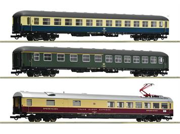 Roco 6200052 3-tlg. Set 2: D 377 „Hispania-Express“, DB - H0 (1:87)