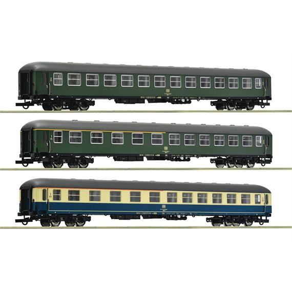 Roco 6200053 3-tlg. Set 3: D 377 „Hispania-Express“, DB - H0 (1:87)