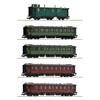 Roco 6200076 5-tlg. Set: Schnellzug, K.W.St.E. - H0 (1:87)