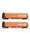 Roco 6200161 2-tlg. Set: Schiebeplanenwagen, SNCF, FRET - H0 (1:87)