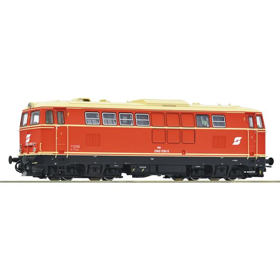 Roco 70074 Diesellokomotive 2143 010-3, ÖBB, Gleichstrom 2L, digital DCC/MM mit Sound - H0