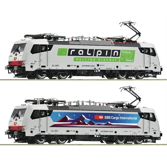 Roco 7500035 Ellok 186 909-4 „Nightpiercer“, SBB/RAlpin, DC 2L, analog - H0 (1:87)