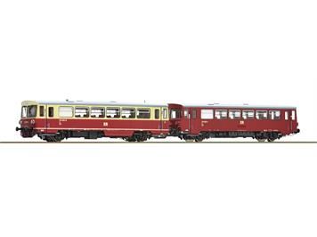 Roco 7710013 Dieseltriebwagen 174 001-8 mit Beiwagen, DR, DC 2L, digital DCC/MM/Sound - H0