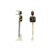 Schneider 2202 SBB Hauptsignal mit Vorsignal 6 LED 66mm - H0 (1:87)