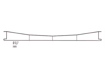 Sommerfeld 148 Fahrdraht verkupfert 0.7 x 375 mm, 5 Stück - H0/H0m (1:87)