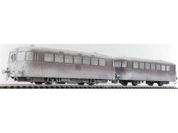 TRIX 22796 Schienenbus mit Steuerwagen, verschneit, digital DCC mit Sound, H0 (1:87)