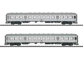 TRIX 23147 Eilzug-Wagenset 2. Klasse "Silberlinge" zu BR 95 DB (2), H0