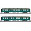 TRIX 23222 Personenwagen-Set M2 SNCB, H0 (1:87)