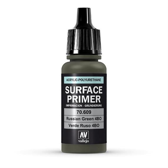 Vallejo 70.609 Model Air 17ml, SURFACE PRIMER RUSSIAN GREEN 4BO