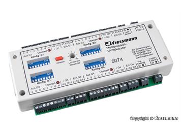 Viessmann 5074 Multiprotokoll-Lichtdecoder, DCC, MM, DC, AC, RailCom