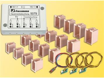 Viessmann 5079 Hausinnenbeleuchtung mit LED