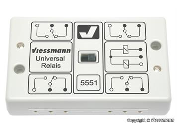 Viessmann 5551 Universal Relais 1 x 4UM