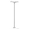 Viessmann 6498 Strassenleuchte modern doppelt LED weiss N