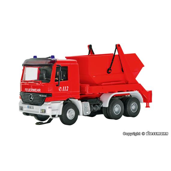 Viessmann 8053 Feuerwehr MB ACTROS 3-achs Absetzkipper - H0 (1:87)