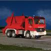 Viessmann 8053 Feuerwehr MB ACTROS 3-achs Absetzkipper - H0 (1:87) | Bild 4