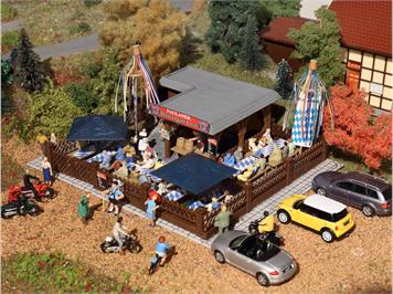 Vollmer 43784 Biergarten mit Zubehör - H0 (1:87)