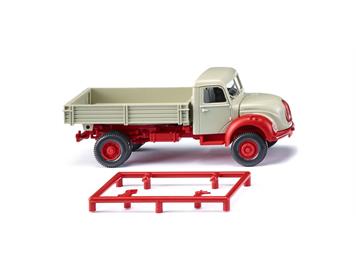 Wiking 042498 Pritschenkipper (Magirus) - kieselgrau, Massstab 1:87