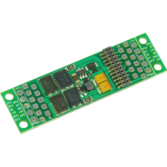 ZIMO ADAPLU50 Adapter-Platine für PluX-22-Decoder mit 5V Funktions-Niederspannung