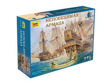 Zvezda 6505 "Armada Invincible" Historic Tactical Wargame at the Sea!