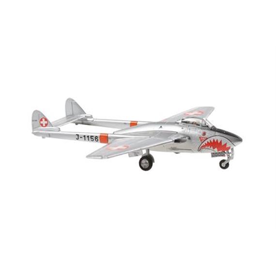 ACE 001010 J-1156 Vampire DH-100 Mk 6 "Sharkmouth" 1:72 lim. Edition / Sonderserie CH