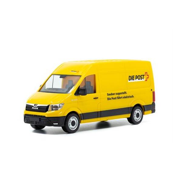 ACE Arwico Collection Edition 002503 MAN eTGE «Die Post» Elektro Lieferwagen, 1:87