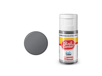 AMMO R-0004 Rail Center Industriegrau, matt, Acrylfarbe, 20 ml