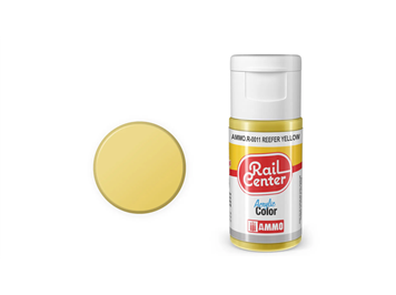 AMMO R-0011 Rail Center Reefer-Gelb, matt, Acrylfarbe, 20 ml