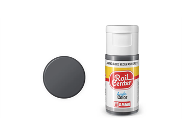 AMMO R-0032 Rail Center Aschgrau, matt, Acrylfarbe, 20 ml