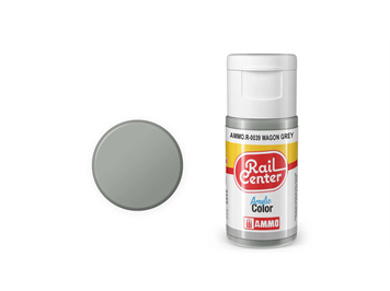 AMMO R-0039 Rail Center Waggongrau, matt, Acrylfarbe, 20 ml