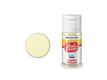 AMMO R-0040 Rail Center Creme, matt, Acrylfarbe, 20 ml