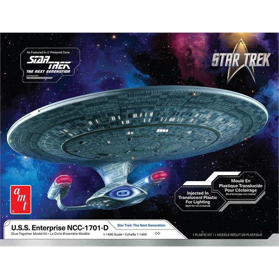 amt 591429 Star Trek: The Next Generation U.S.S. Enterprise NCC-1701-D - Massstab 1:1400