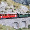 Bemo 1368 134 RhB ABe 4/4 34 Triebwagen Berninbahn mit Sound - H0m (1:87) | Bild 2