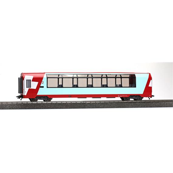 Bemo 3589128 RhB Bp 2538 "Glacier-Express" Panoramawagen, 3L-WS, H0 (1:87)