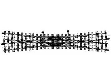 Bemo 4215 000 12° Doppelkreuzweiche, 220mm